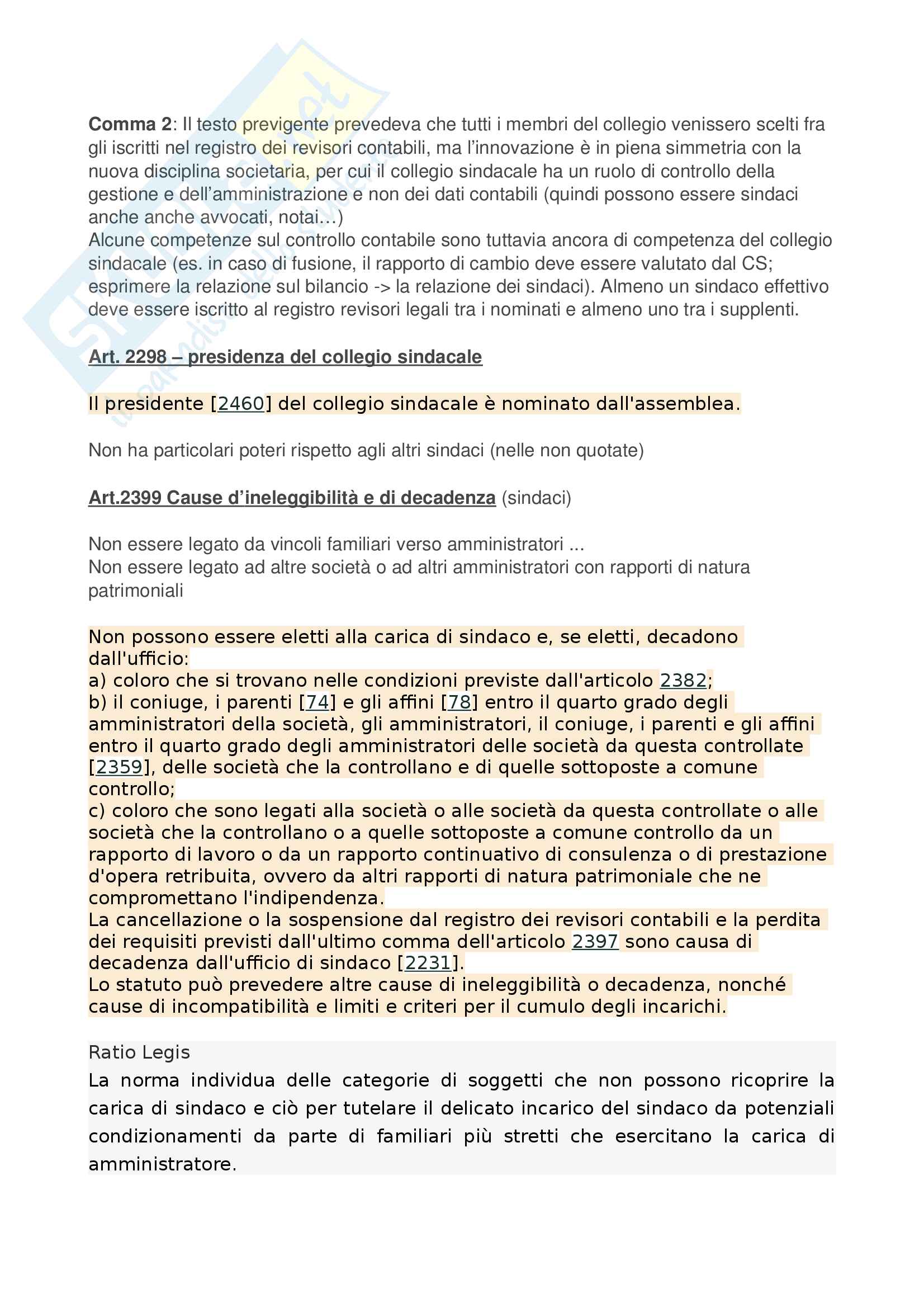 Appunti diritto commerciale prof. Spagnuolo Pag. 31