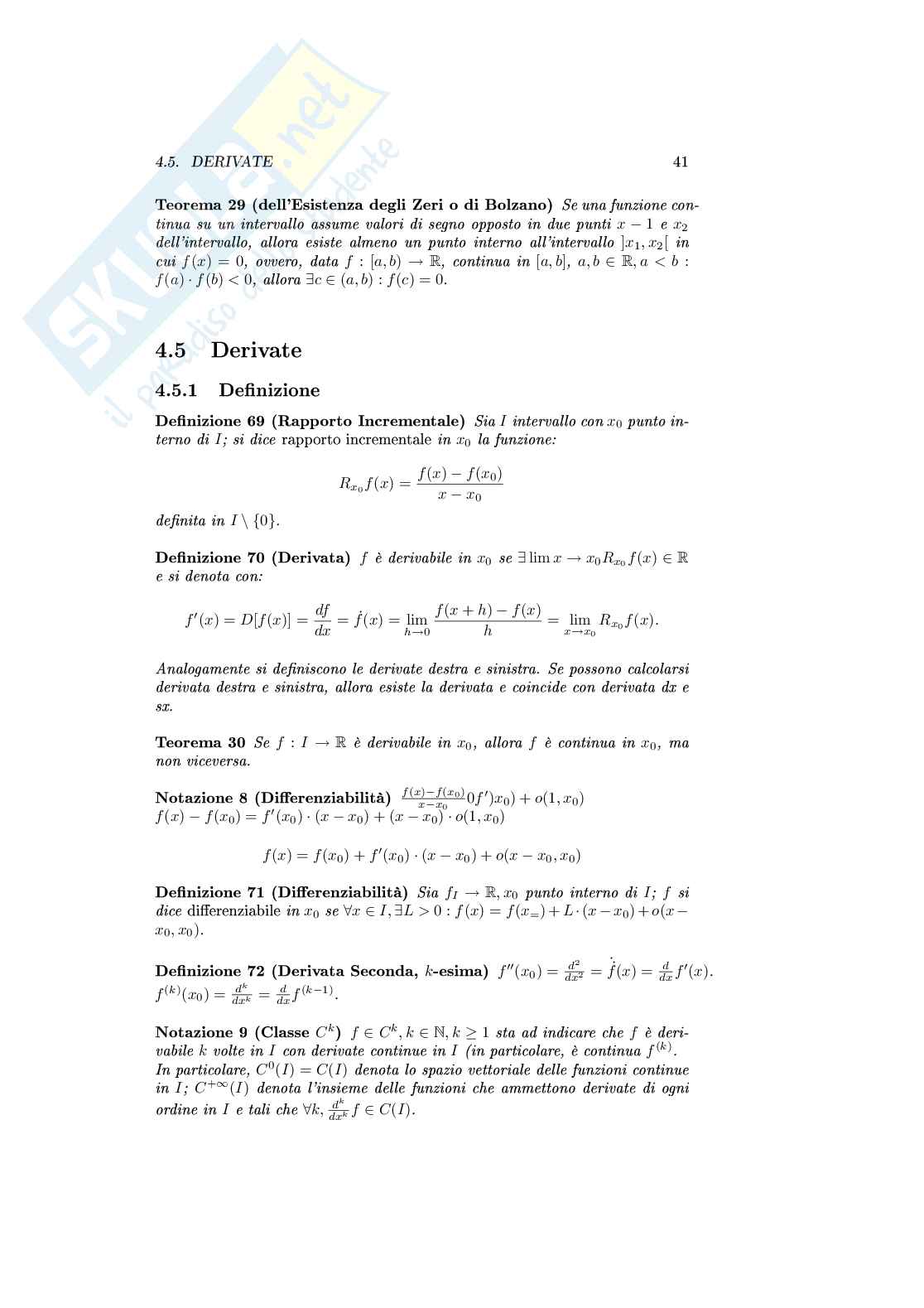 Formulario di matematica per l'esame di maturità Pag. 41