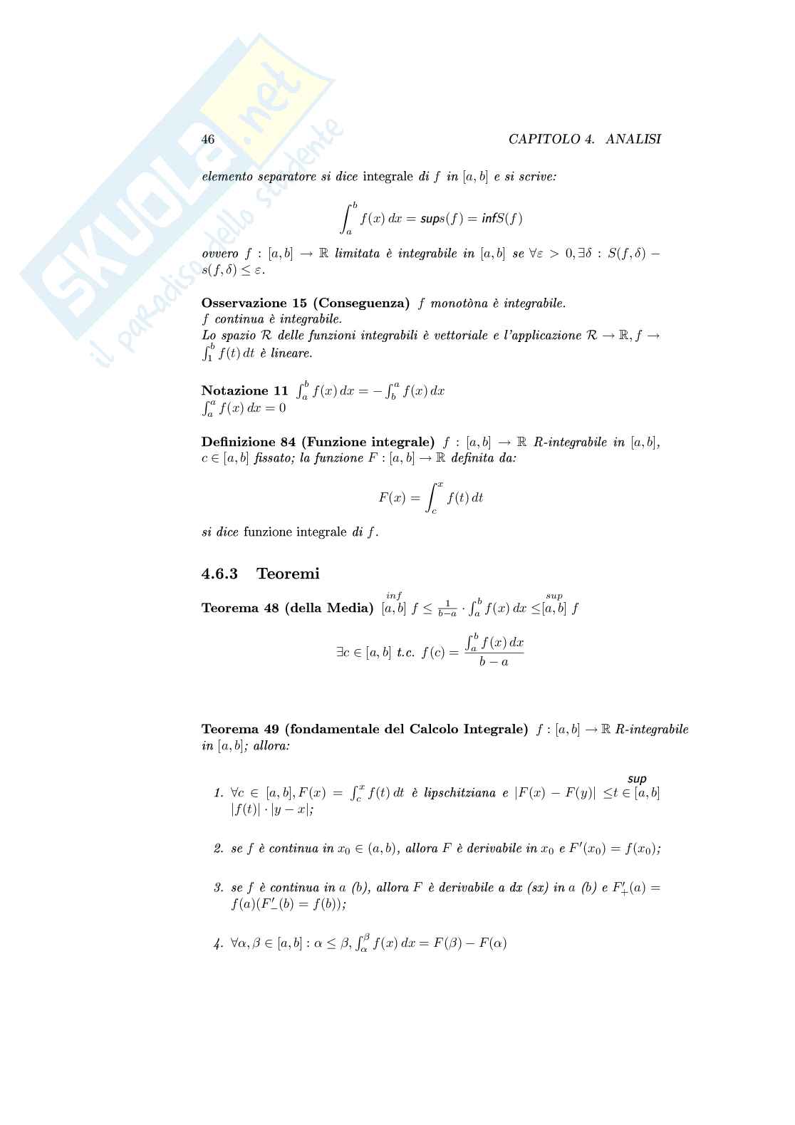 Formulario di matematica per l'esame di maturità Pag. 46