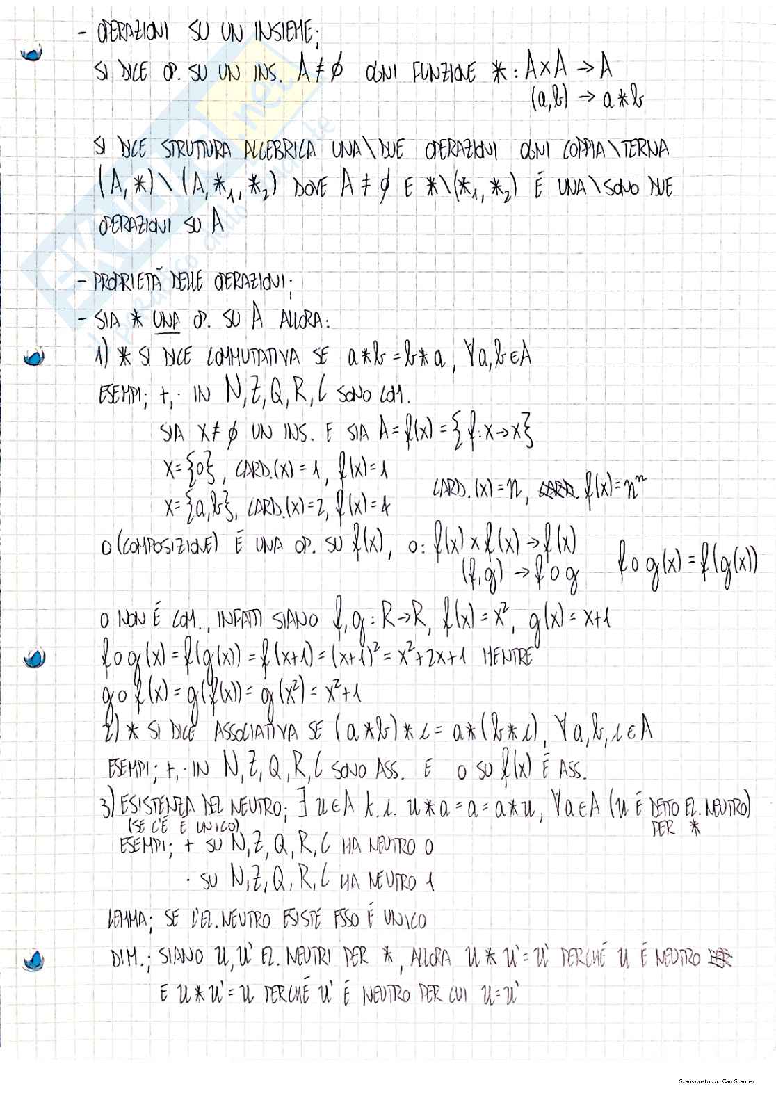 Geometria e algebra - Appunti completi Pag. 1