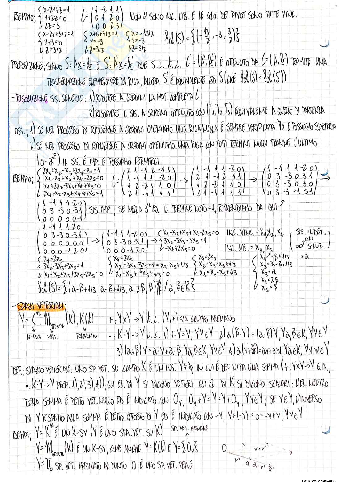 Geometria e algebra - Appunti completi Pag. 16