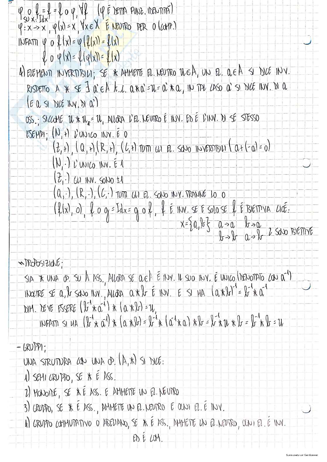 Geometria e algebra - Appunti completi Pag. 2
