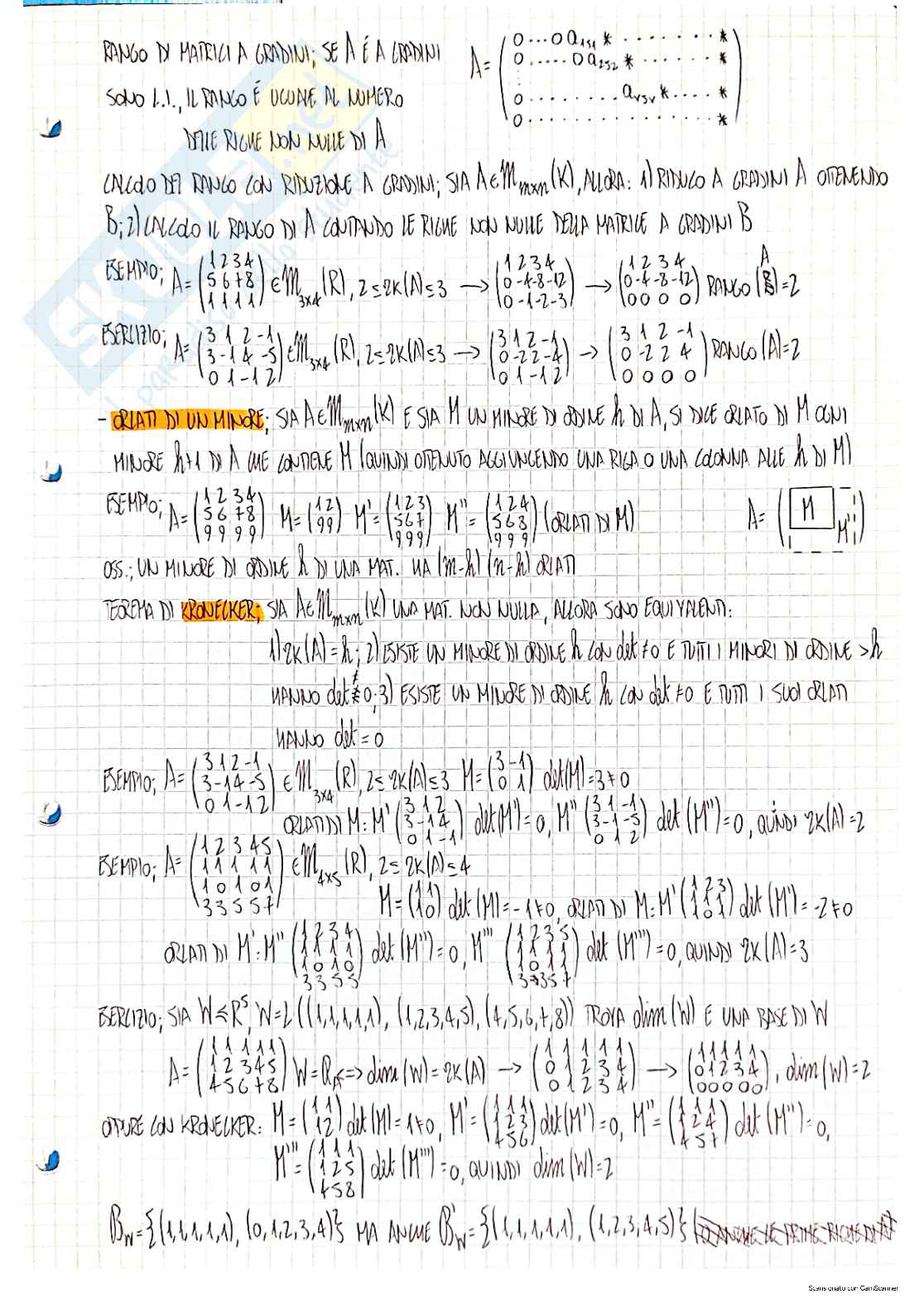 Geometria e algebra - Appunti completi Pag. 21
