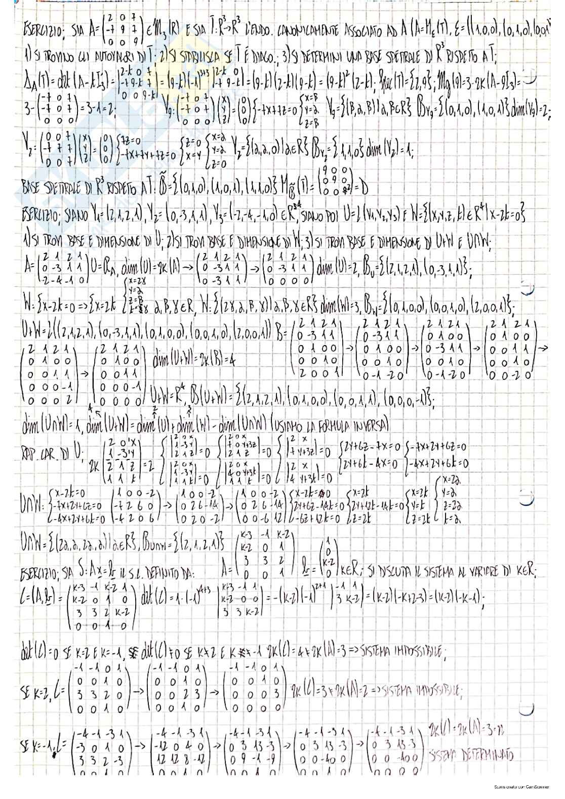 Geometria e algebra - Appunti completi Pag. 36