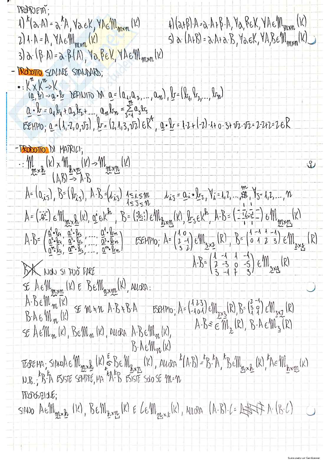 Geometria e algebra - Appunti completi Pag. 6