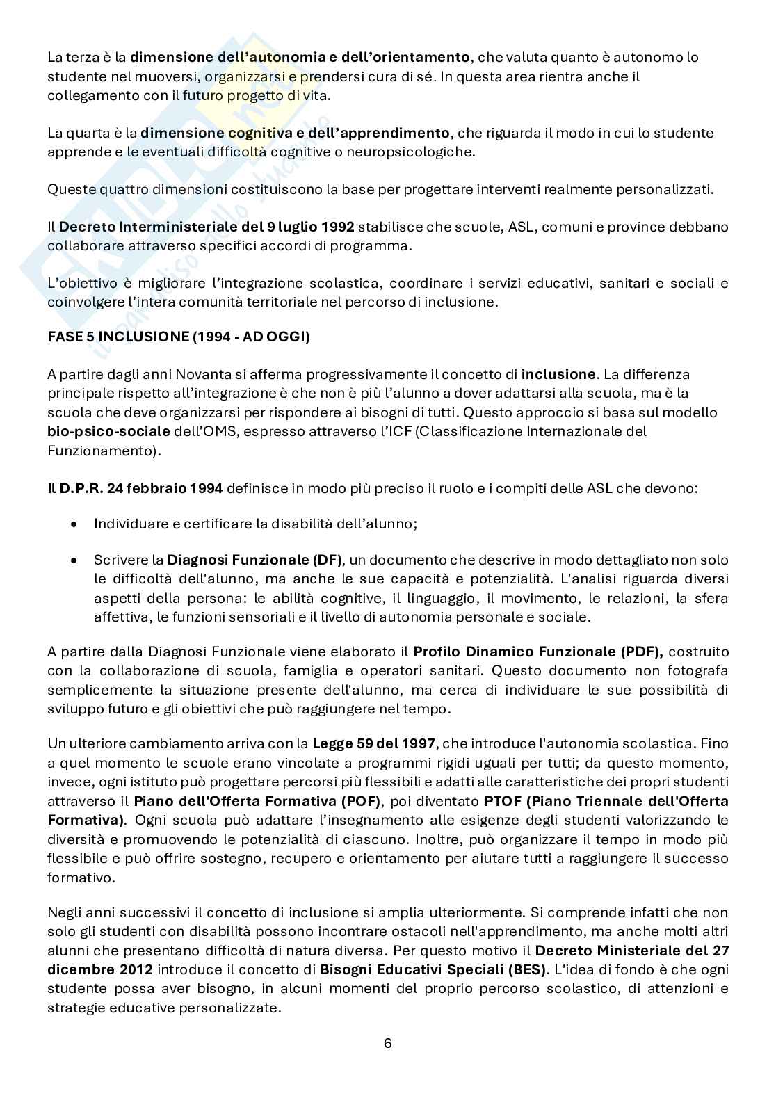 Progettazione didattica inclusiva e Universal Design for learning Pag. 6