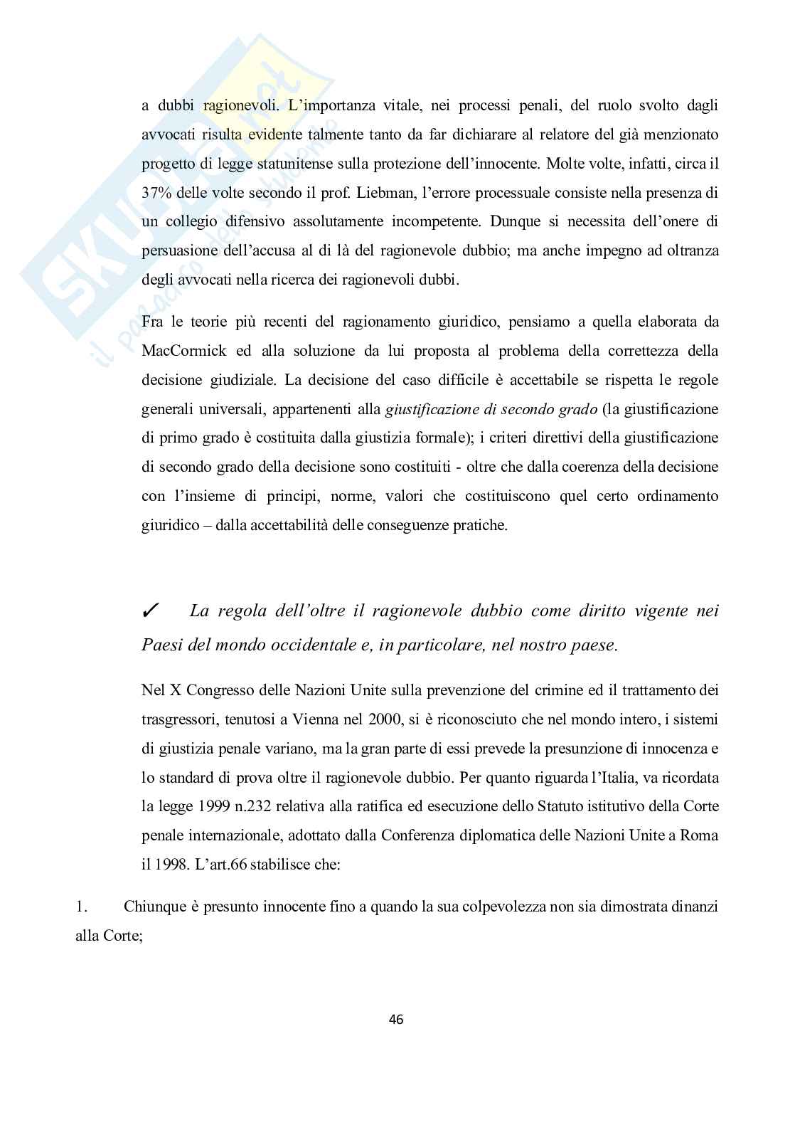 Riassunto esame Diritto penale, Prof. Forti Gabrio, libro consigliato Giustizia e modernità, Federico stella  Pag. 46