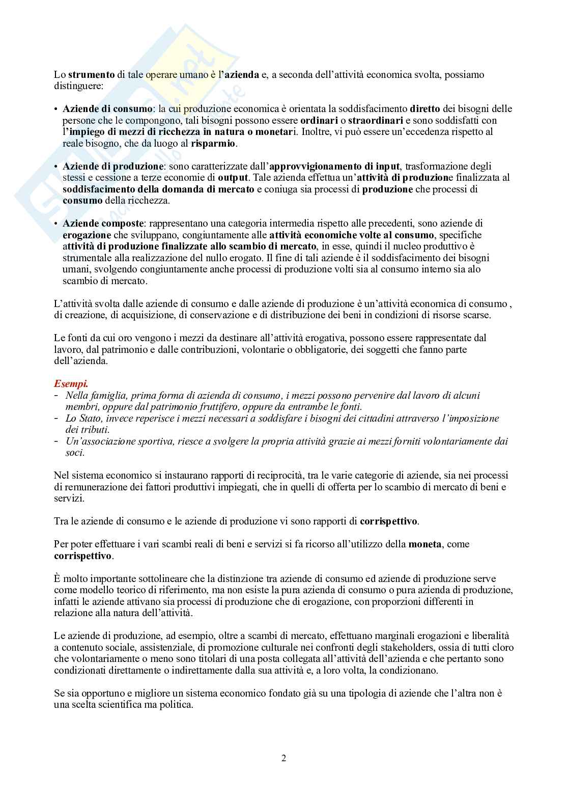 Ragioneria pubblica – Parte 2 – Teoria (bilancio pubblico, Sistema Unico, accrual) Pag. 2