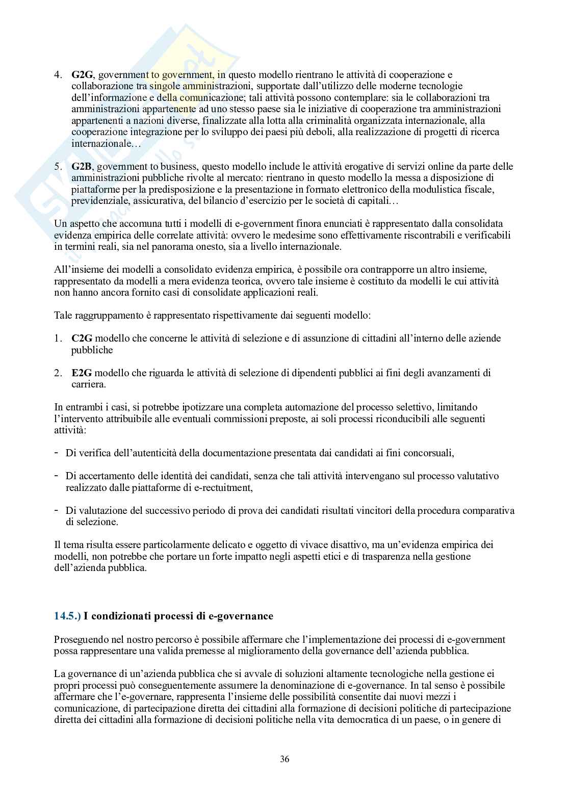 Ragioneria pubblica – Parte 2 – Teoria (bilancio pubblico, Sistema Unico, accrual) Pag. 36
