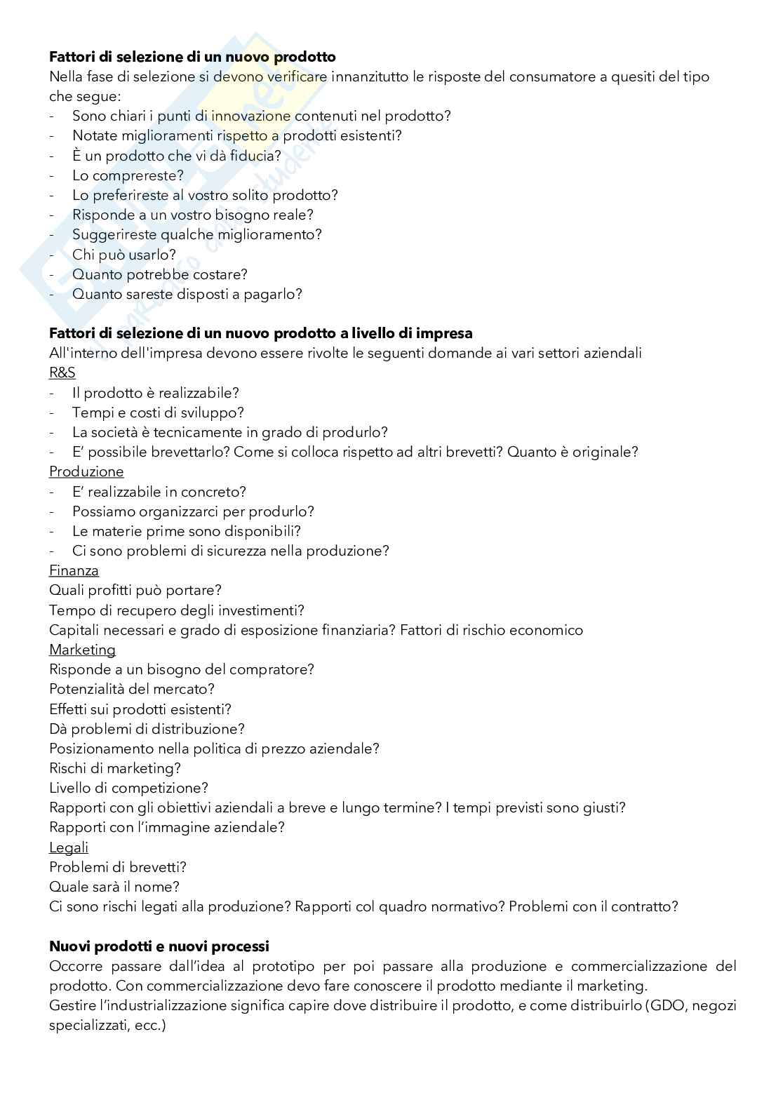 Economia e gestione dell'innovazione nell'industria alimentare Pag. 31