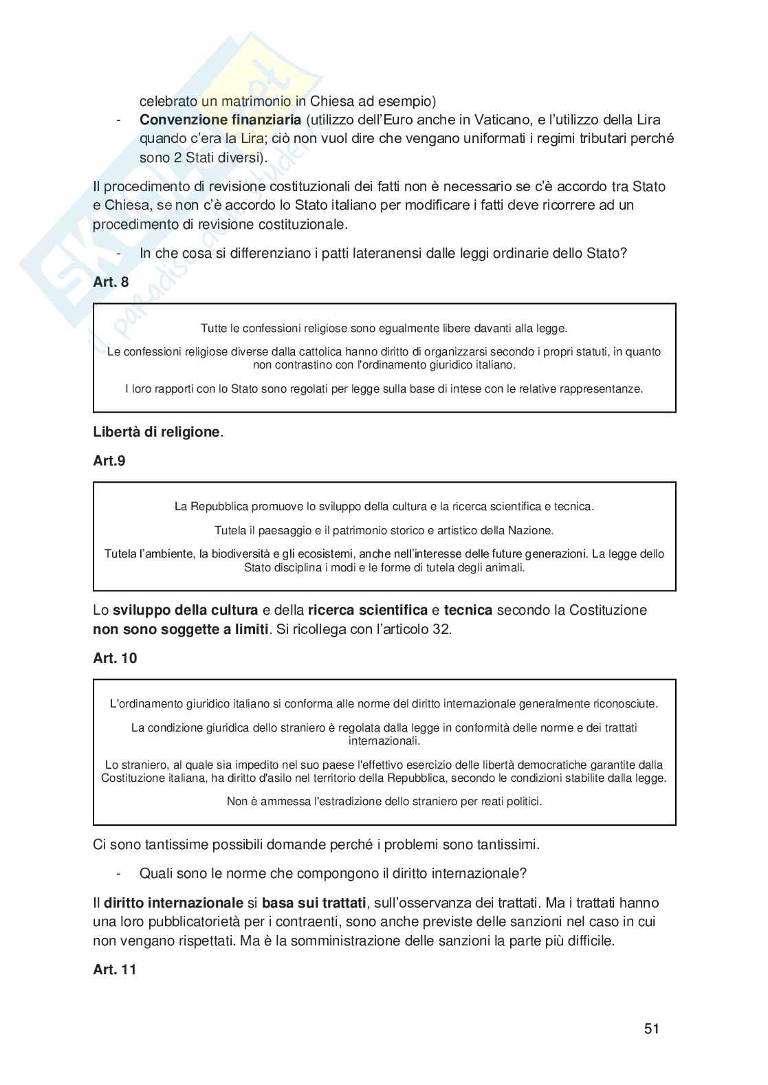 Diritto pubblico  Pag. 51
