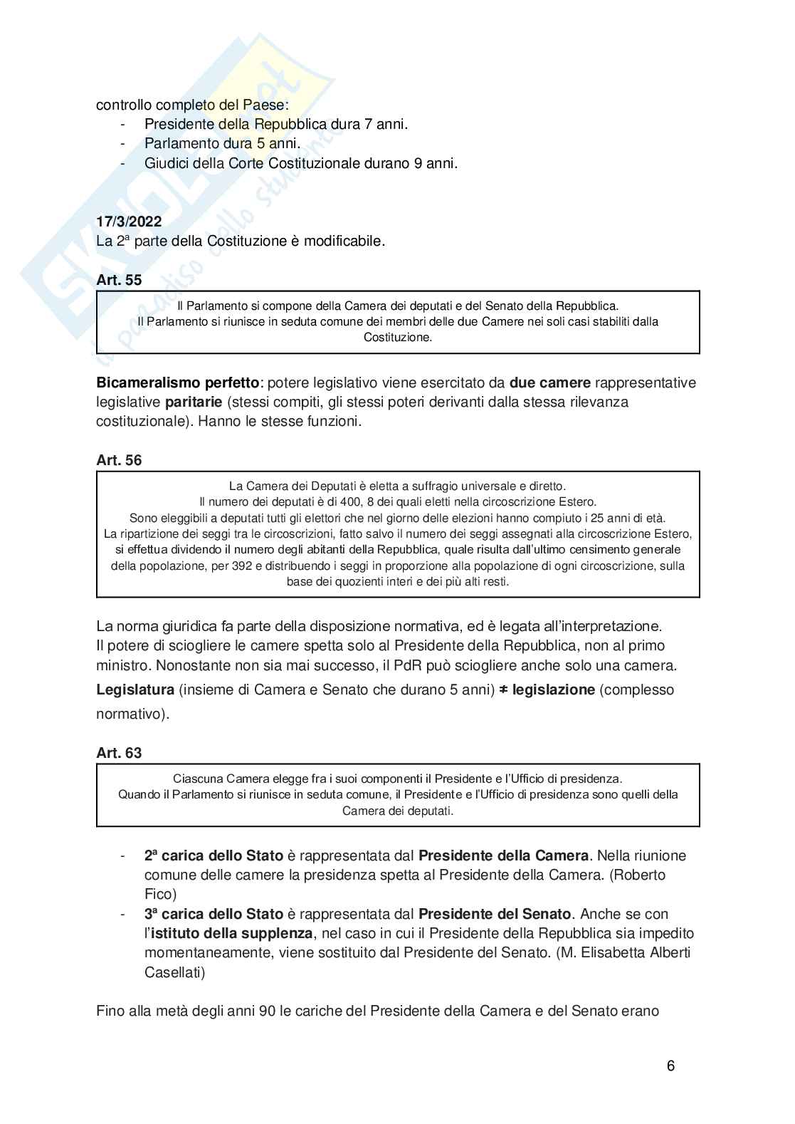 Diritto pubblico  Pag. 6