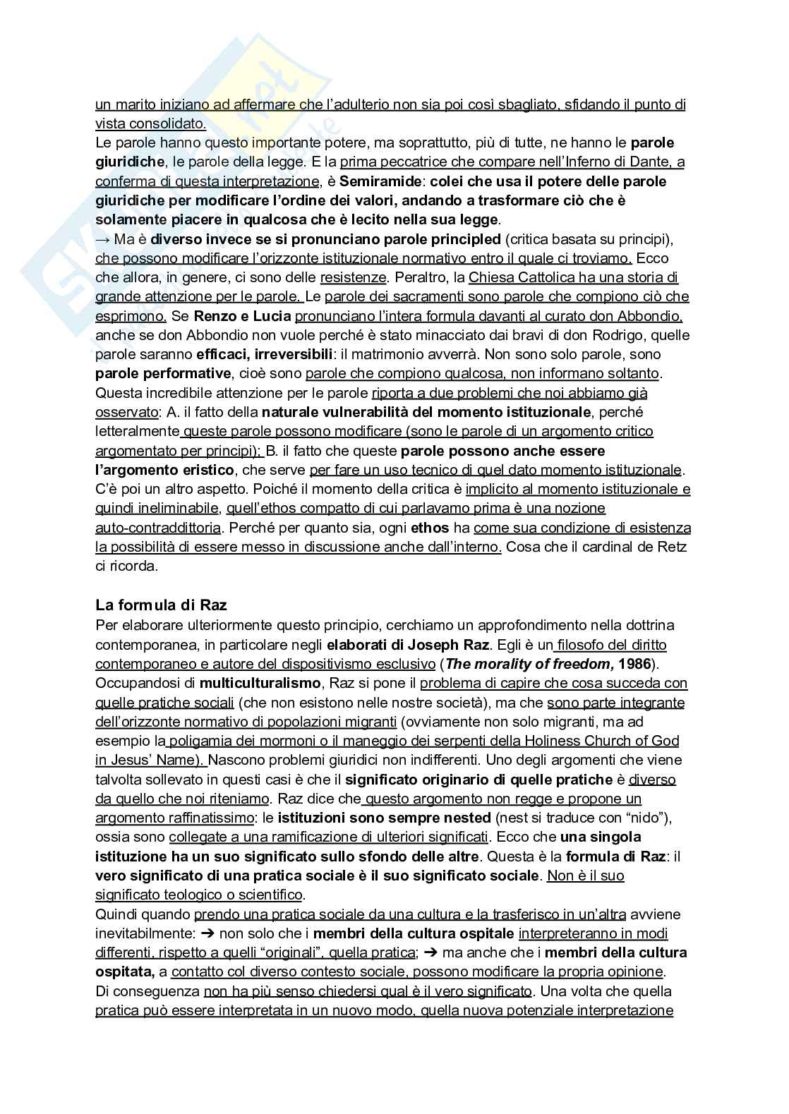 Riassunto esame Fondamenti dell'argomentazione normativa, Prof. Zanetti Gianfrancesco, libro consigliato Filosofia della vulnerabilità. Eguaglianza come prassi, Zanetti Pag. 31