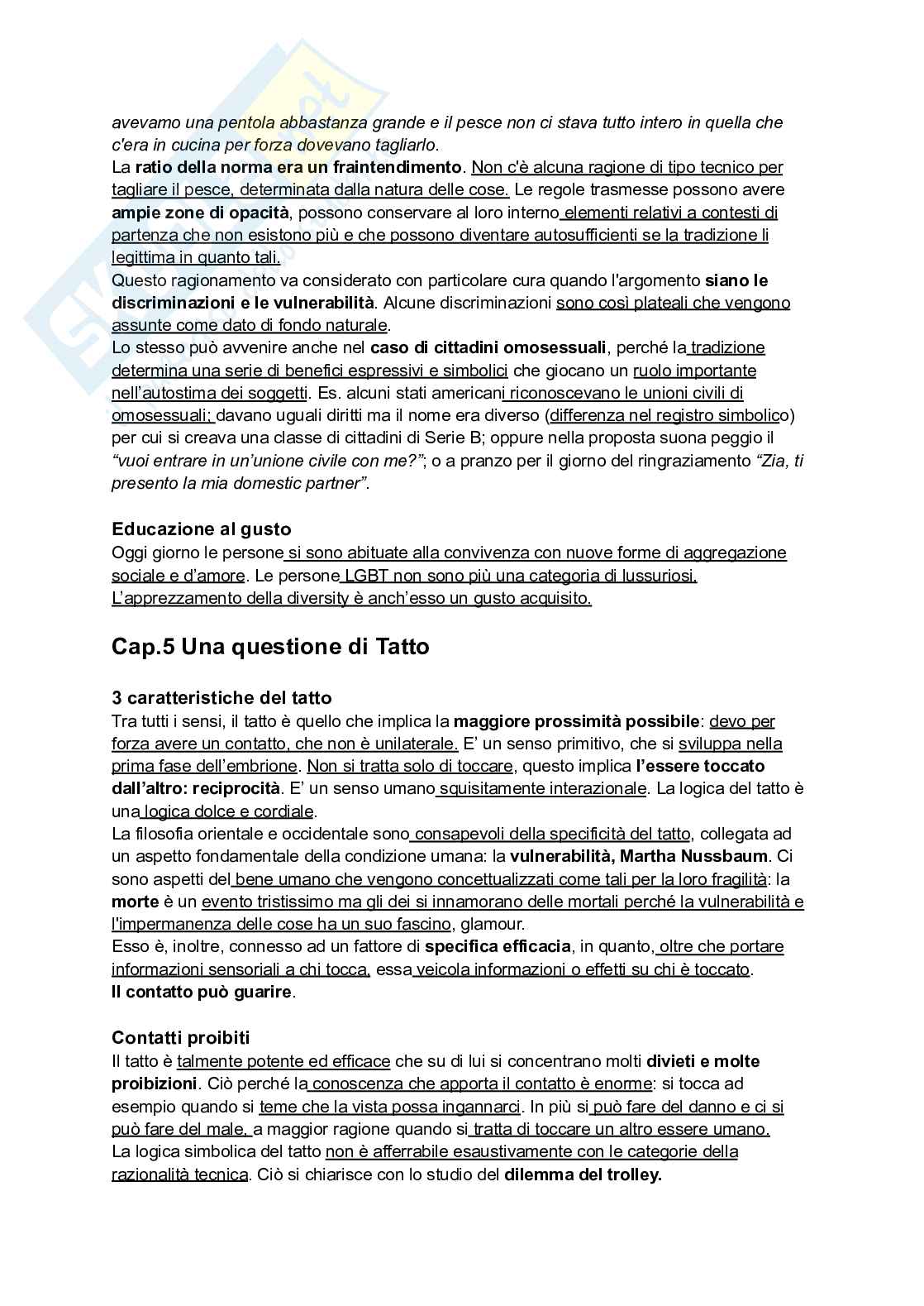 Riassunto esame Fondamenti dell'argomentazione normativa, Prof. Zanetti Gianfrancesco, libro consigliato Filosofia della vulnerabilità. Eguaglianza come prassi, Zanetti Pag. 56