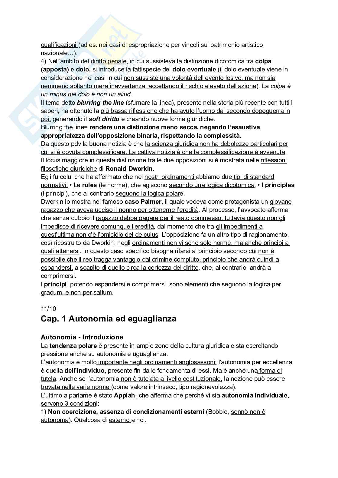 Riassunto esame Fondamenti dell'argomentazione normativa, Prof. Zanetti Gianfrancesco, libro consigliato Filosofia della vulnerabilità. Eguaglianza come prassi, Zanetti Pag. 6
