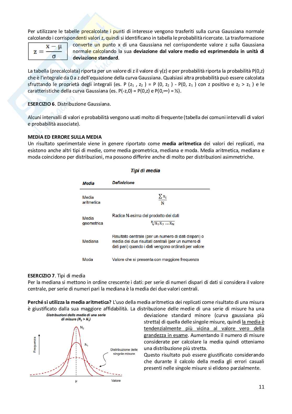 Chimica analitica Pag. 11