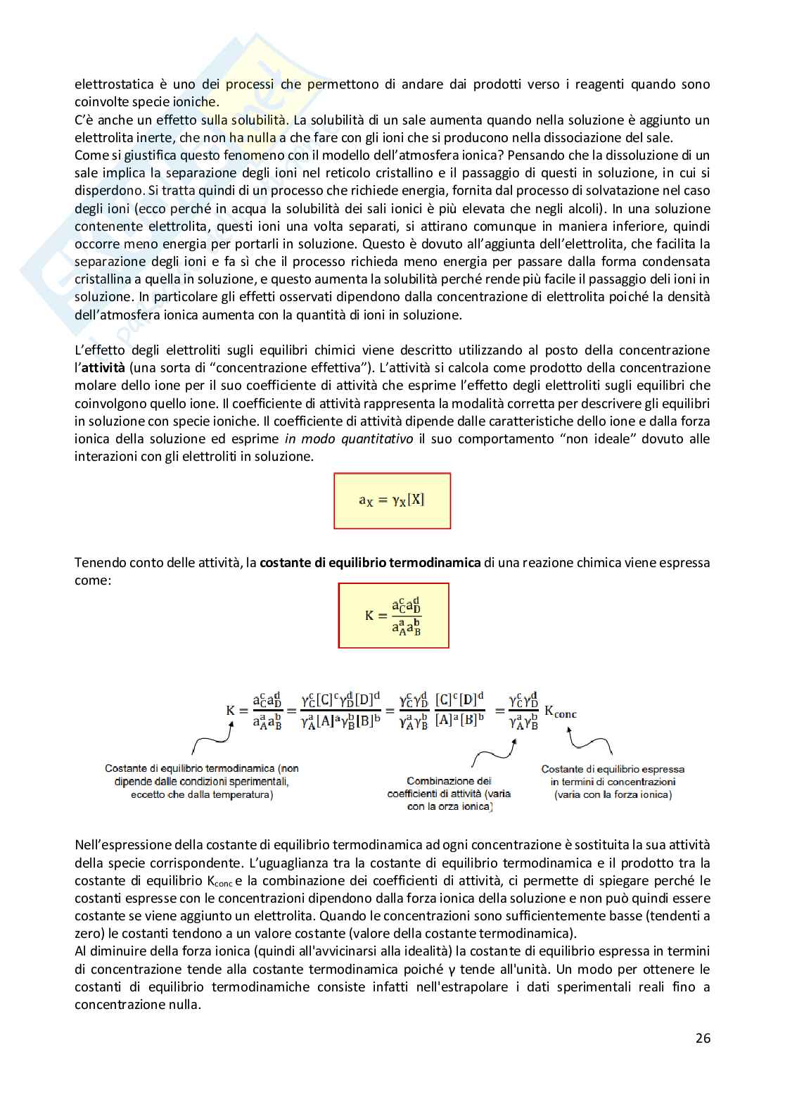 Chimica analitica Pag. 26
