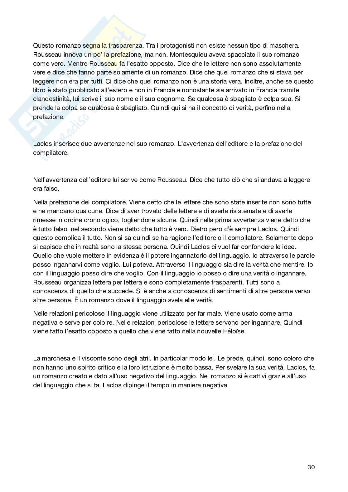 Letteratura francese Pag. 31