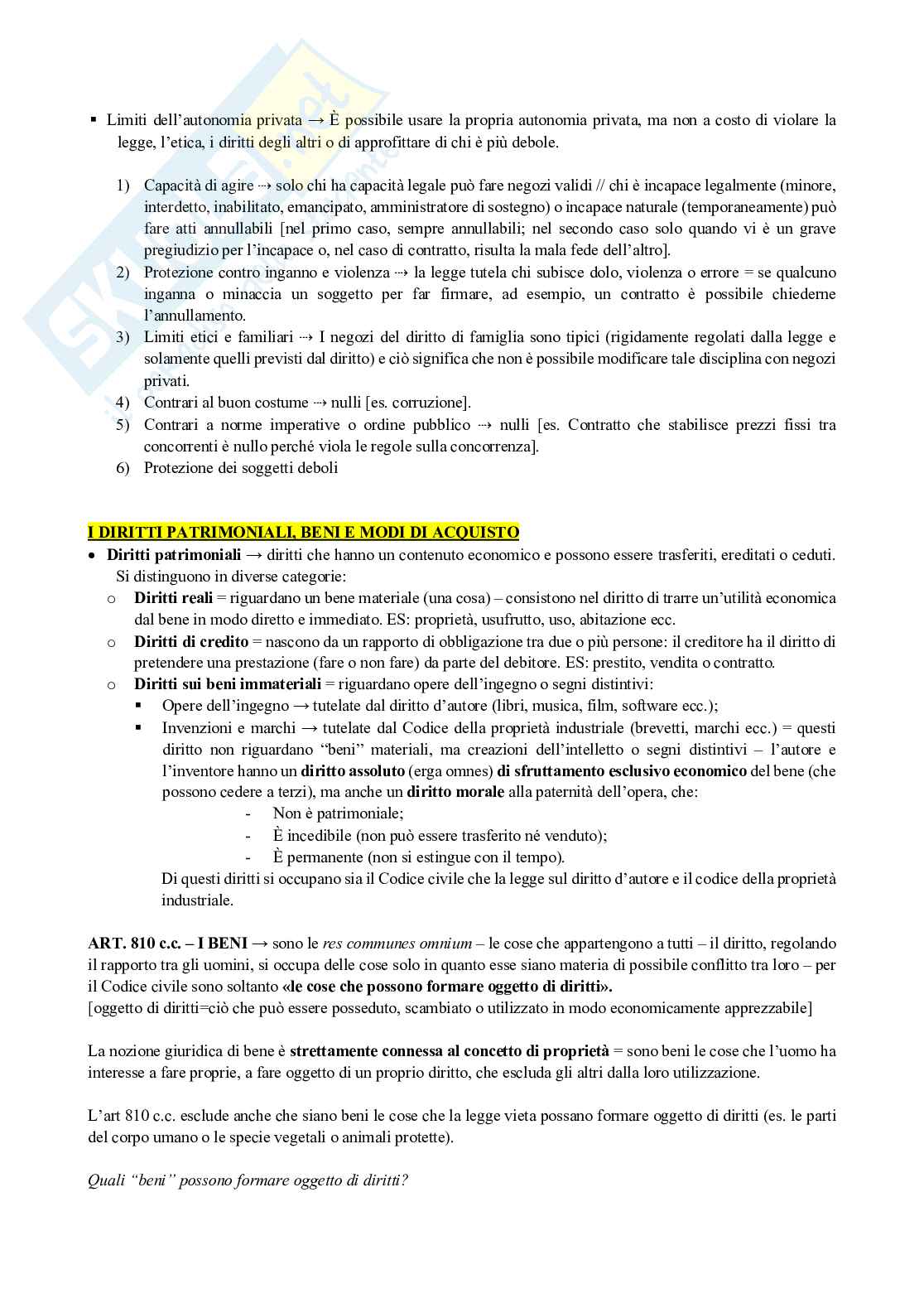 Istituzioni di diritto privato I Pag. 31