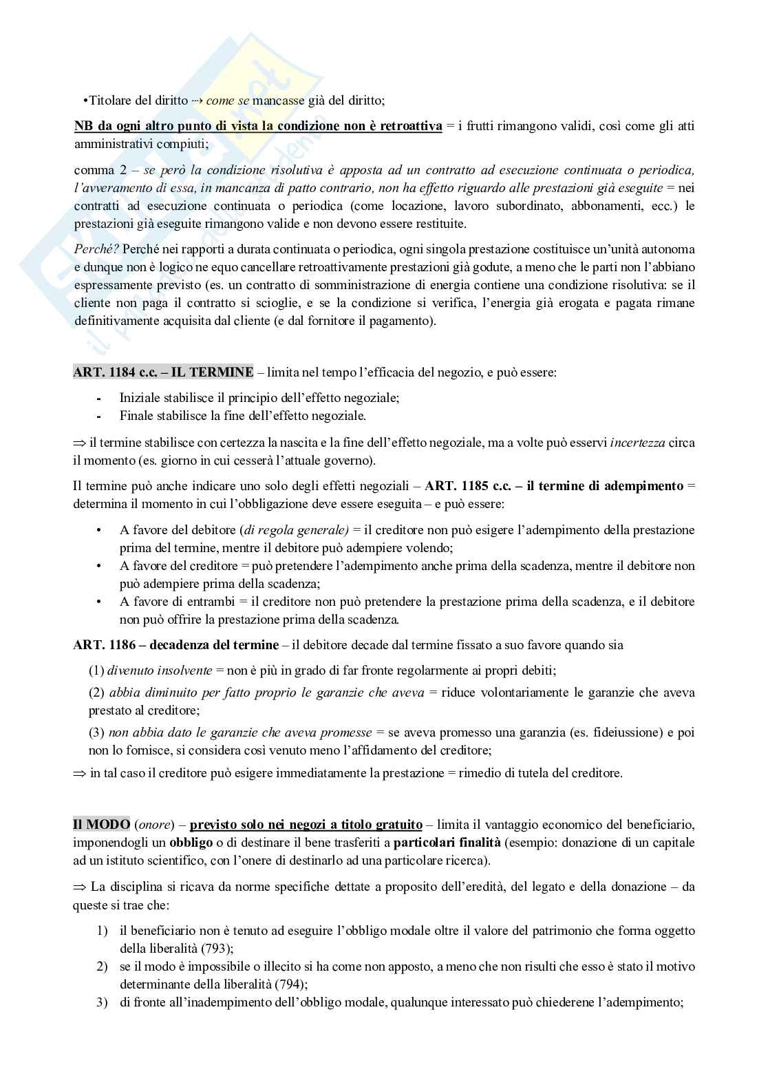 Istituzioni di diritto privato I Pag. 51