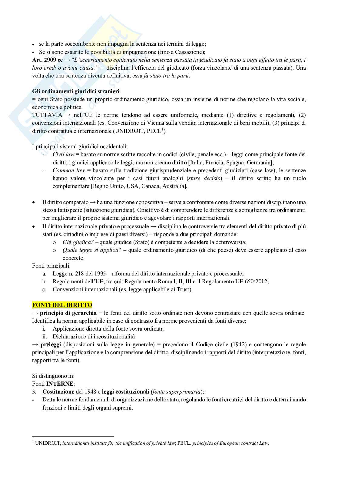 Istituzioni di diritto privato I Pag. 6