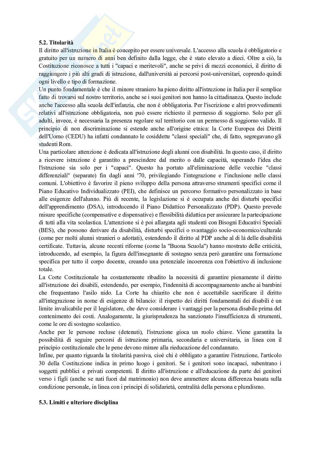 Riassunto esame Diritto pubblico, Prof. Martire Dario, libro consigliato Diritto pubblico , Martire  Pag. 6