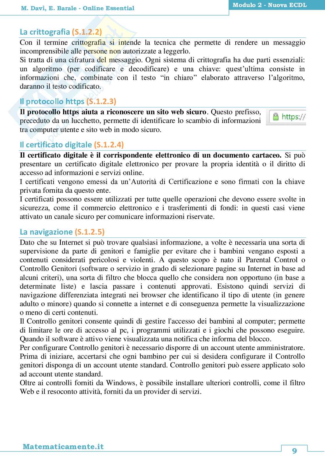 Nuova ECDL modulo 2: Online Essential ebook Pag. 11