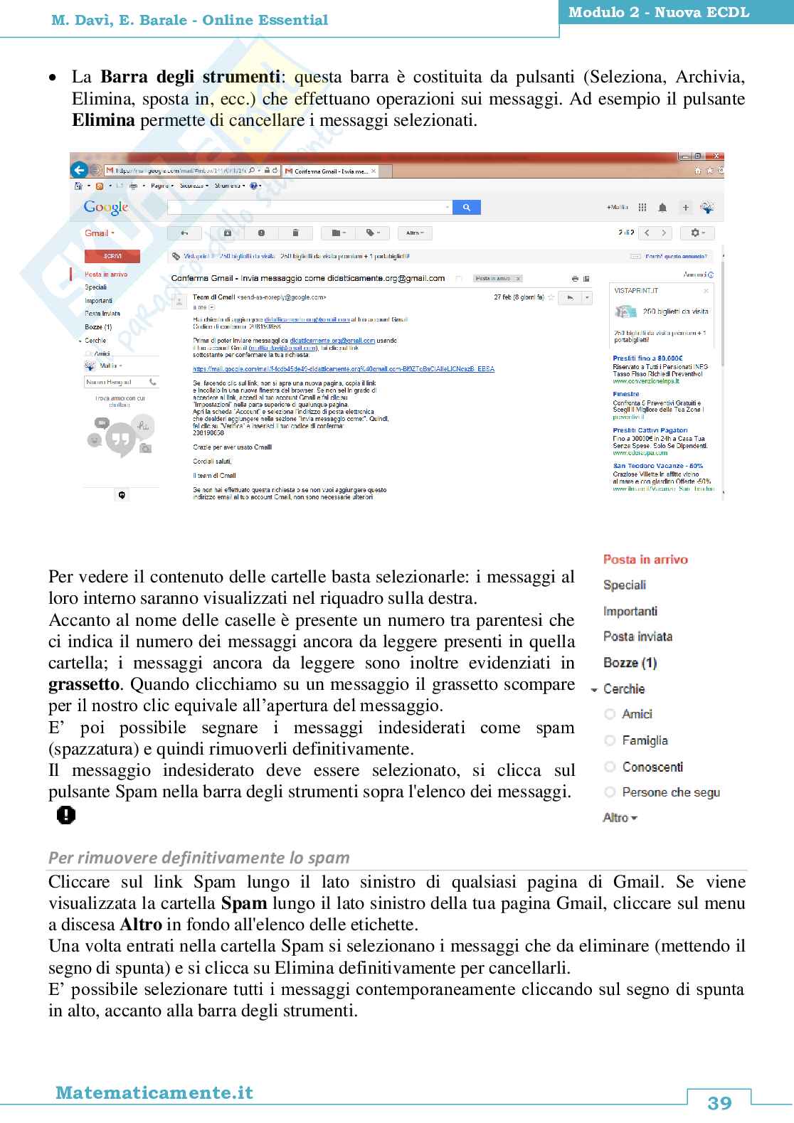 Nuova ECDL modulo 2: Online Essential ebook Pag. 41