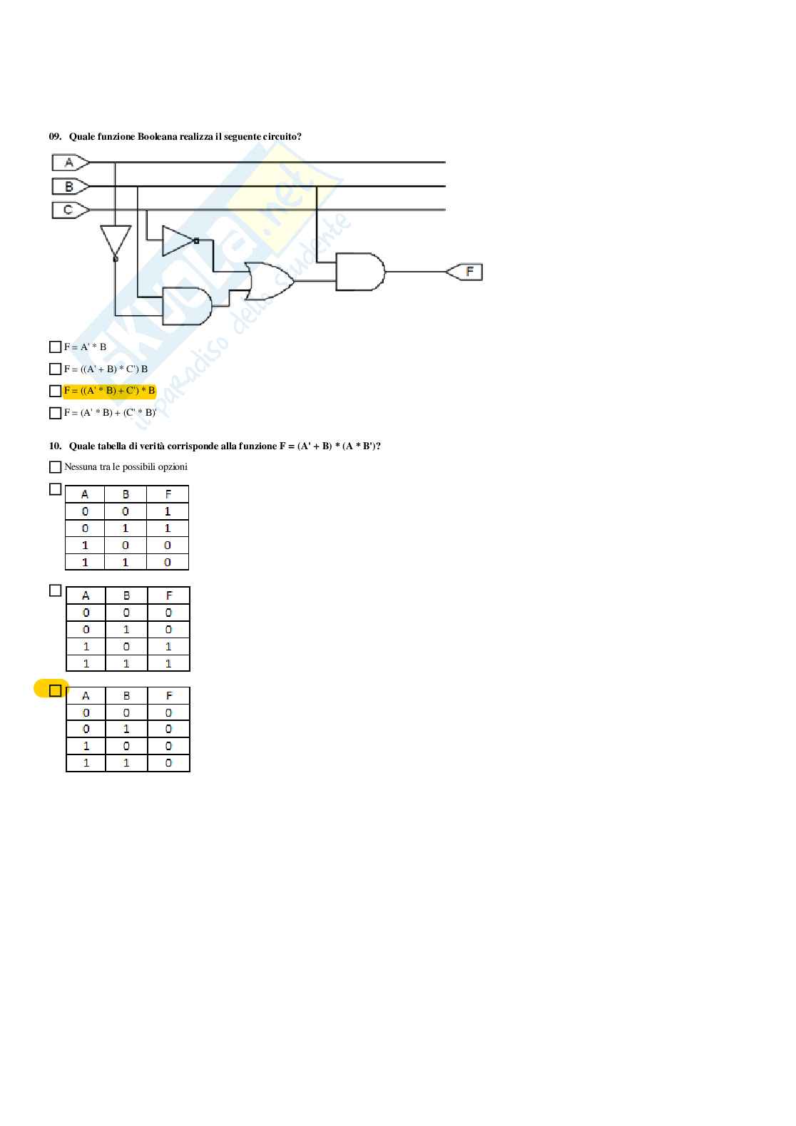 Paniere Informatica - Risposte multiple - aggiornato (2026) Pag. 46