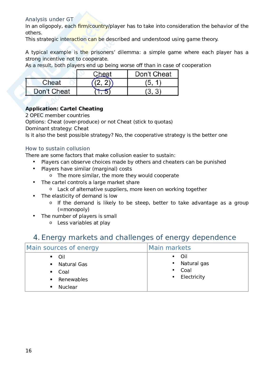 Natural Resources and Energy Security - Economics Pag. 16