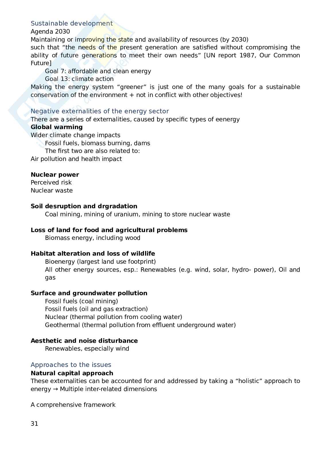 Natural Resources and Energy Security - Economics Pag. 31