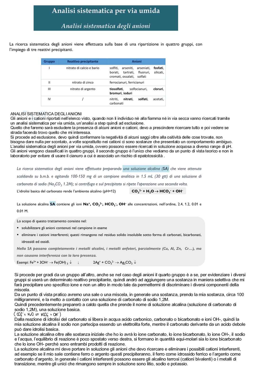 Appunti Analisi dei medicinali Pag. 2