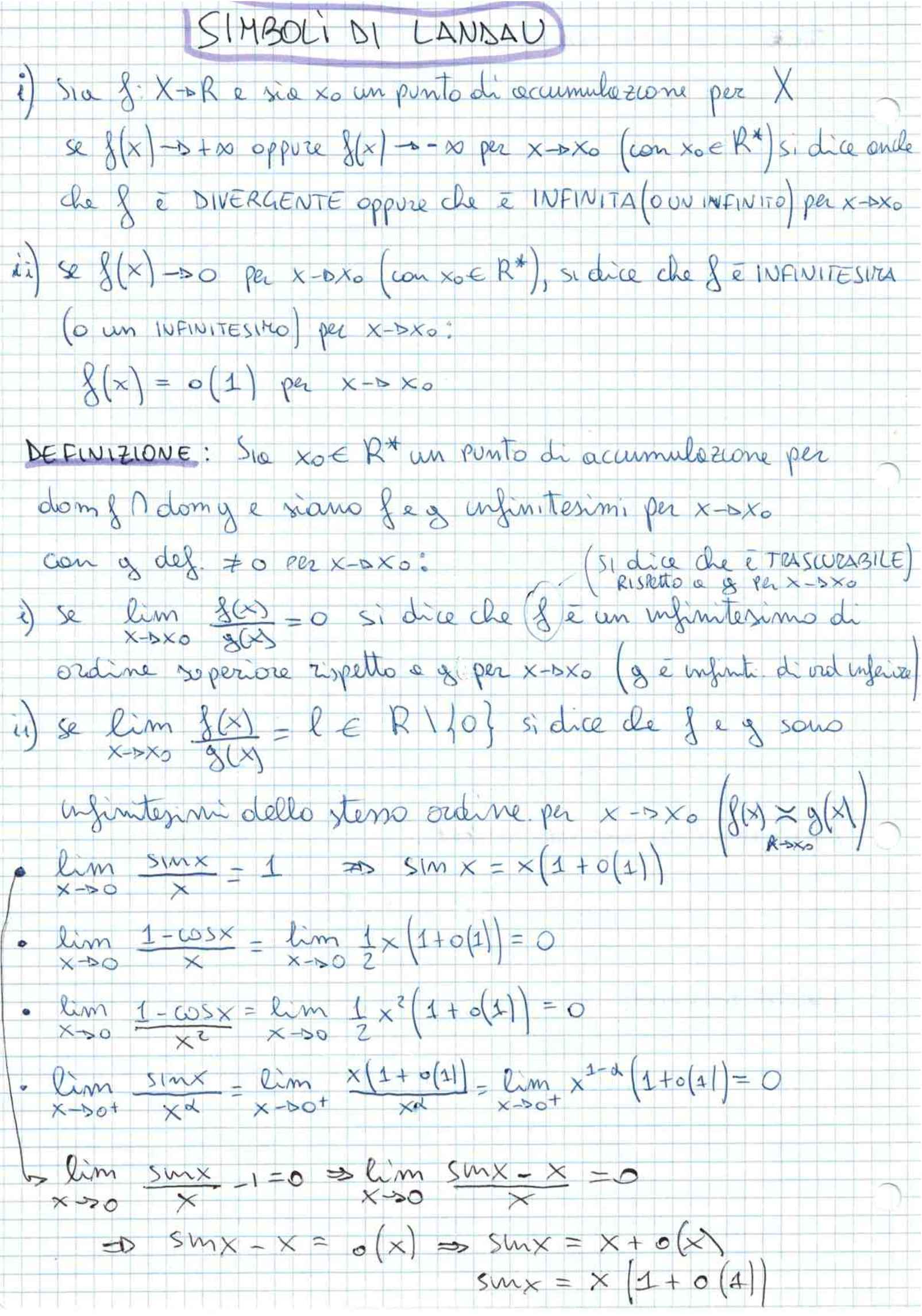 Analisi matematica 1 - Appunti Pag. 16