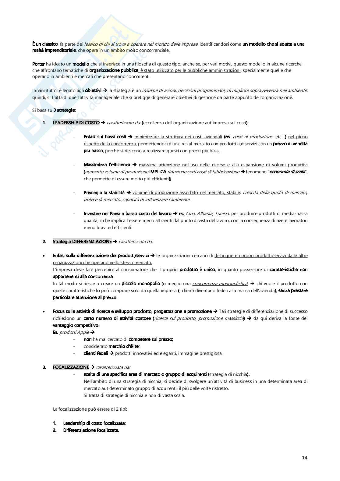Elaborato di Organizzazione aziendale Pag. 11