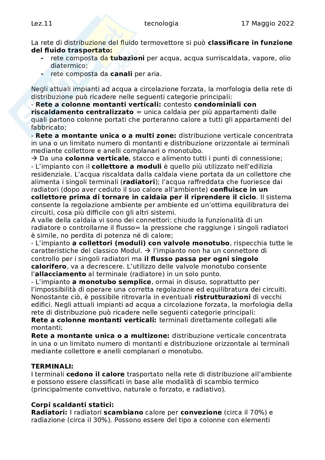 Lezione di Tecnologia dell'architettura Pag. 2
