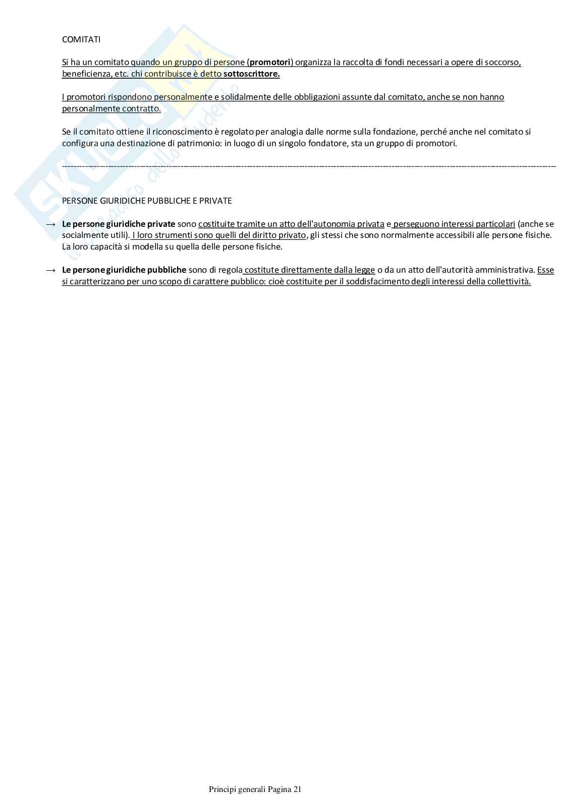 Diritto privato Pag. 21