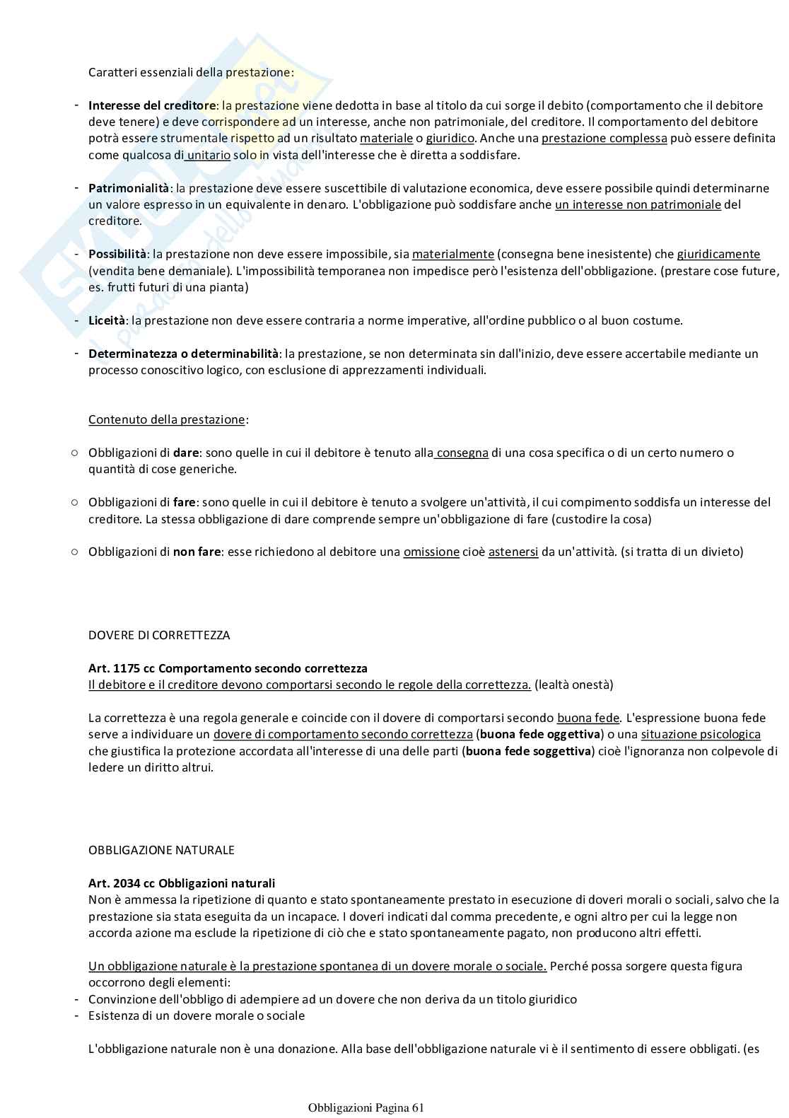 Diritto privato Pag. 61