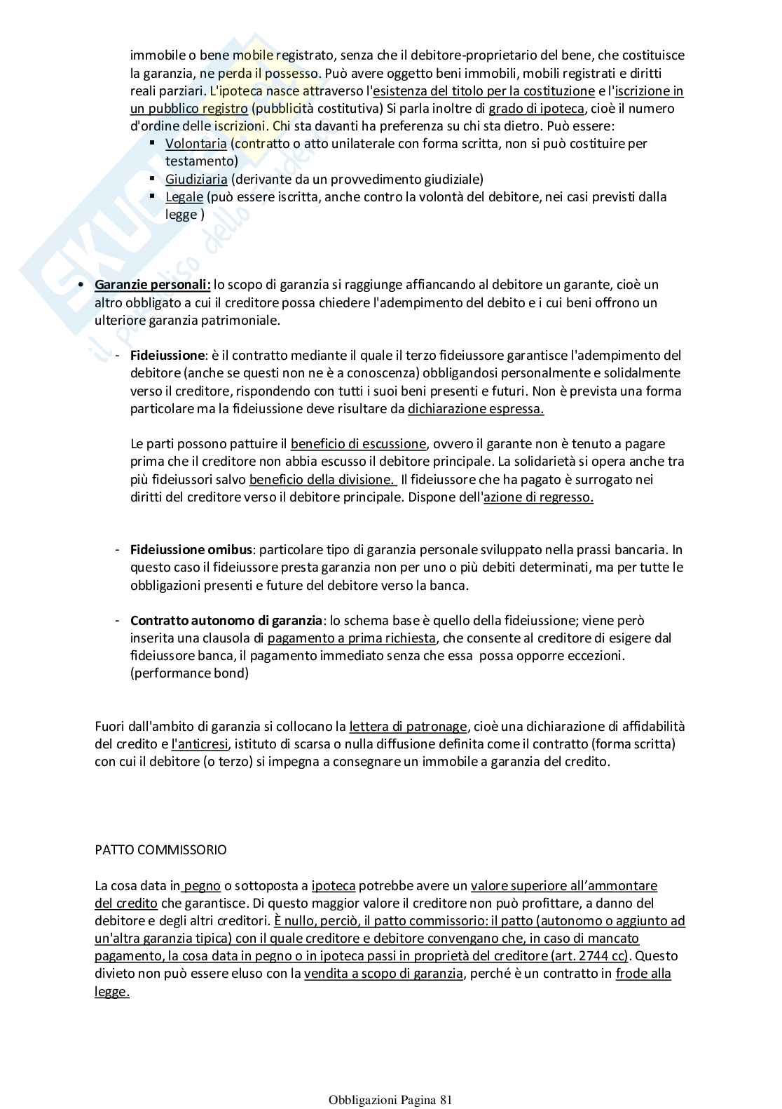 Diritto privato Pag. 81