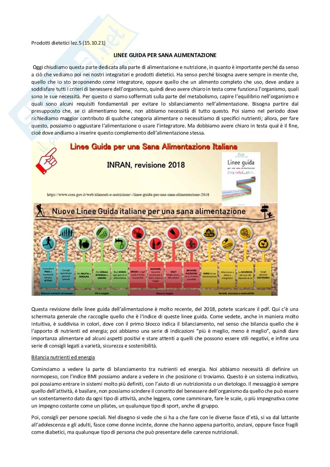 Prodotti dietetici - parte 2 Pag. 1