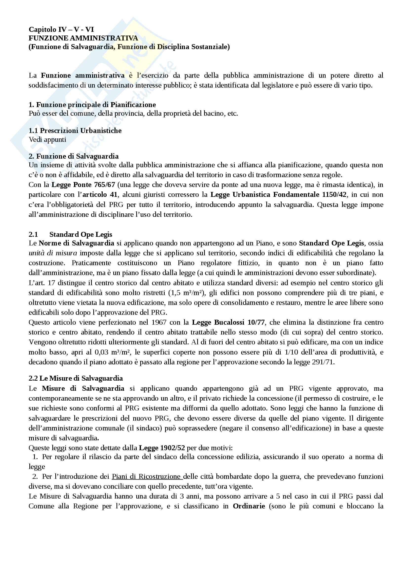 Appunti prof Urbani - Diritto urbanistico Pag. 6