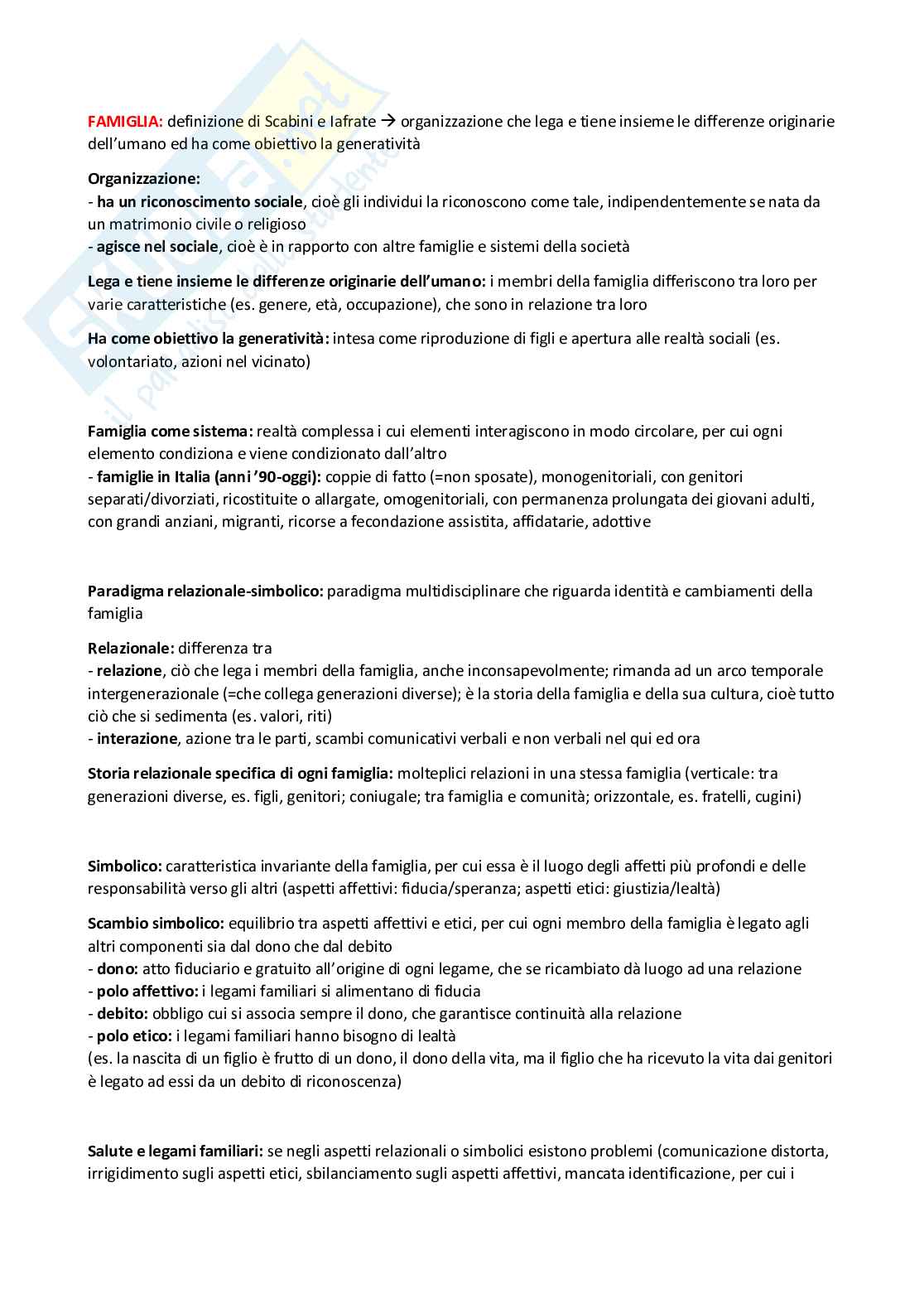 Psicologia dello sviluppo e dell'educazione (B018172) - Kit completo, appunti e preparazione esame | SFP Notes Vol. 22 Pag. 26