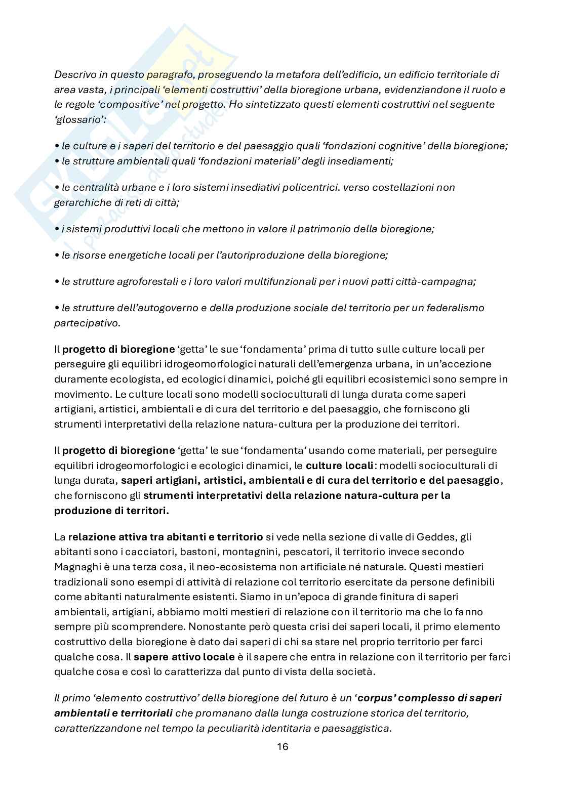 Appunti di Tecnica urbanistica Pag. 16