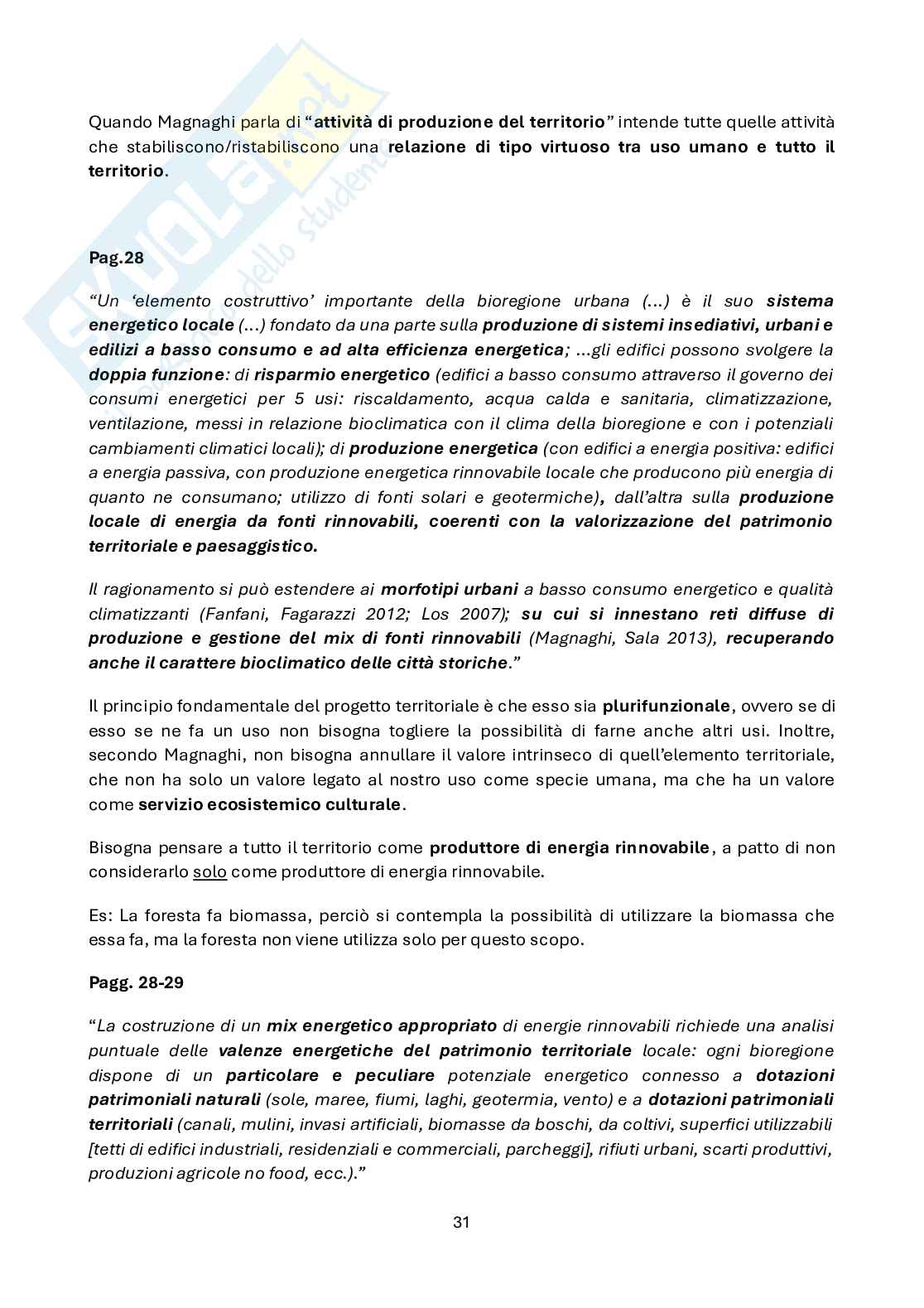 Appunti di Tecnica urbanistica Pag. 31