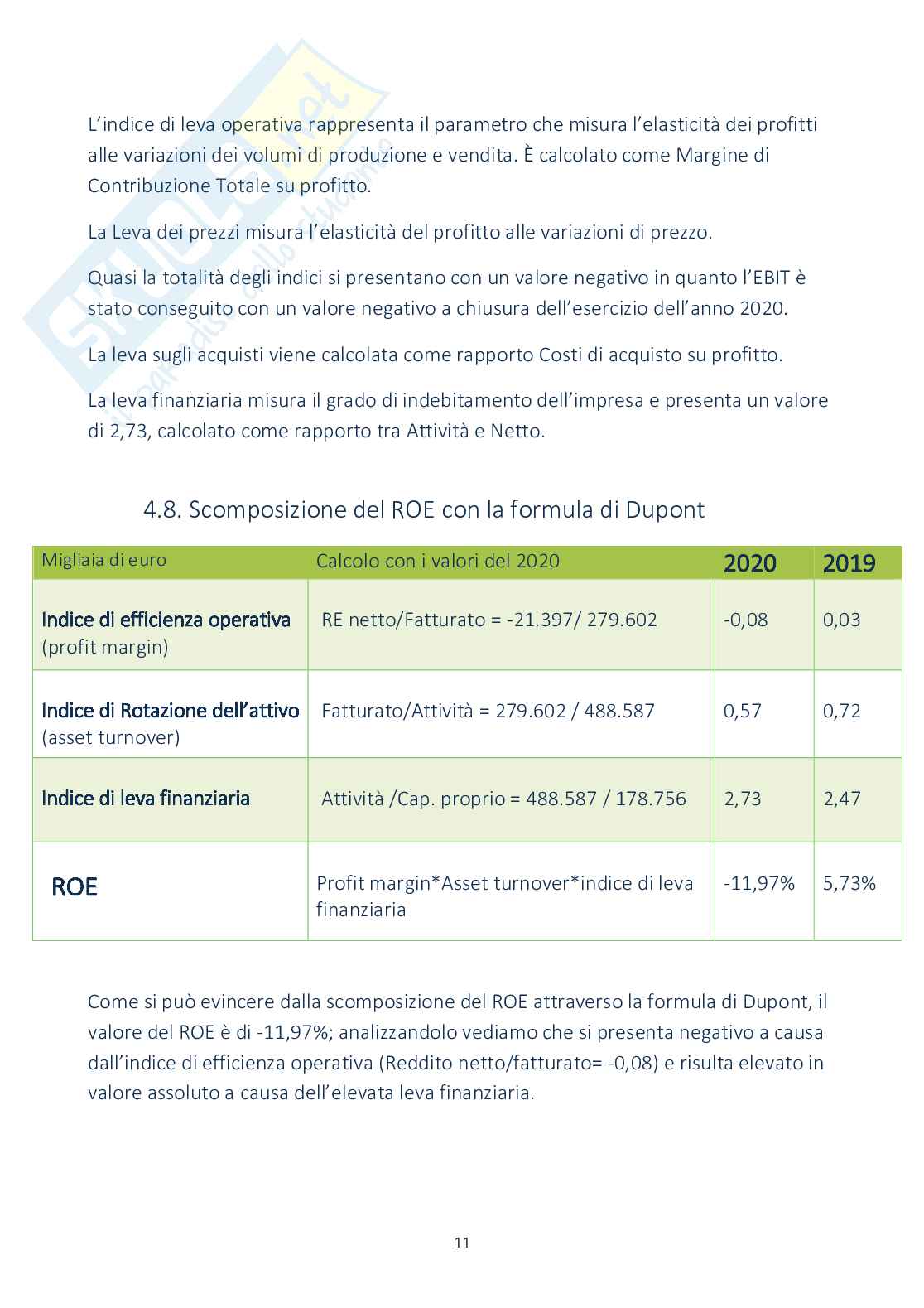 Tesina Gruppo AEFFE  Pag. 11