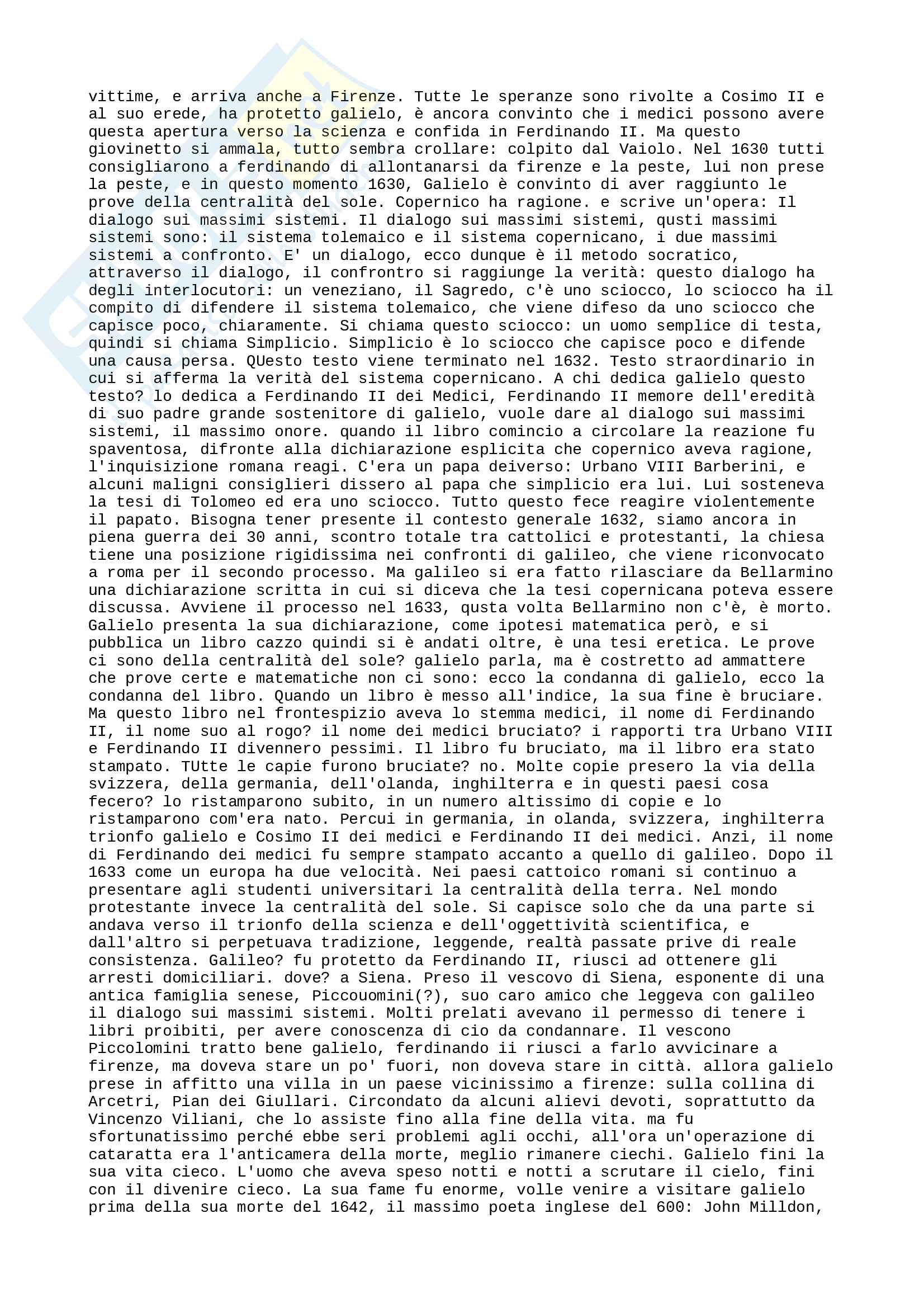Lezioni e approfondimenti del prof. Cipriani, storia moderna Pag. 16