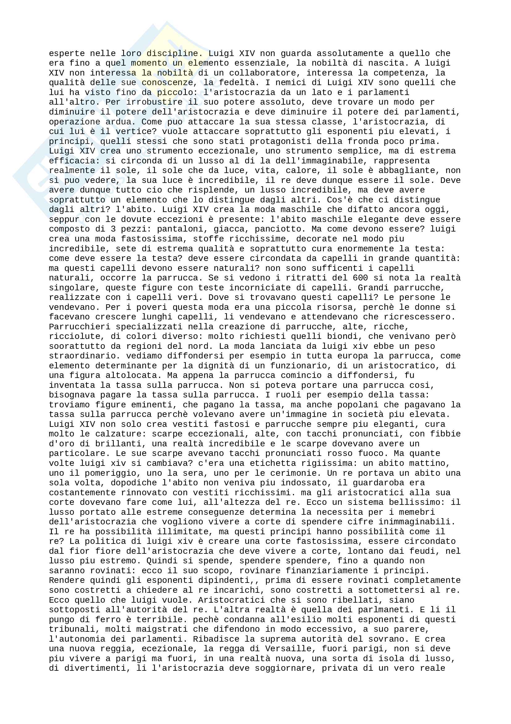 Lezioni e approfondimenti del prof. Cipriani, storia moderna Pag. 21