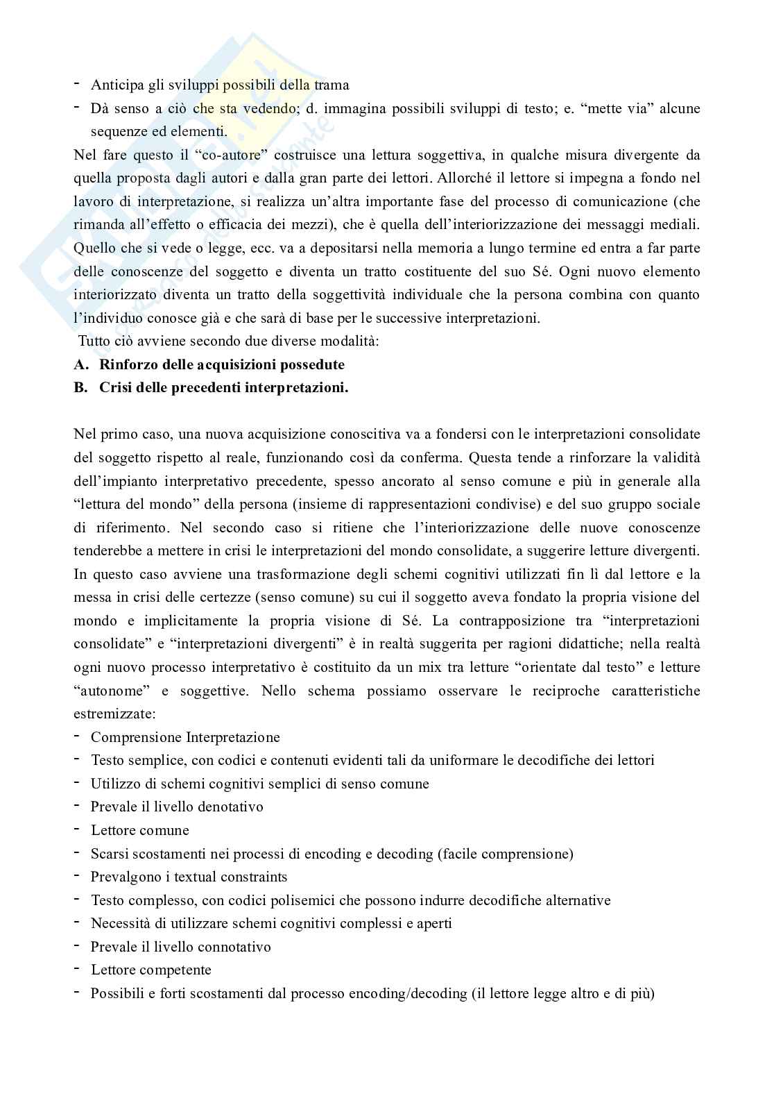 Appunti del corso di Psicologia della comunicazione sociale Pag. 51