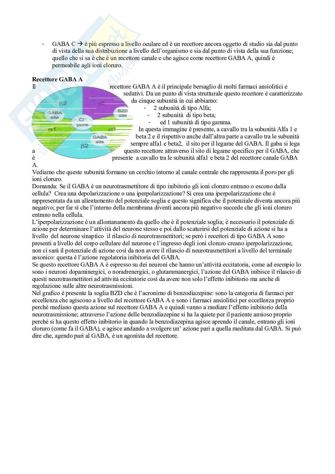 Sistema nervoso autonomo  Pag. 56