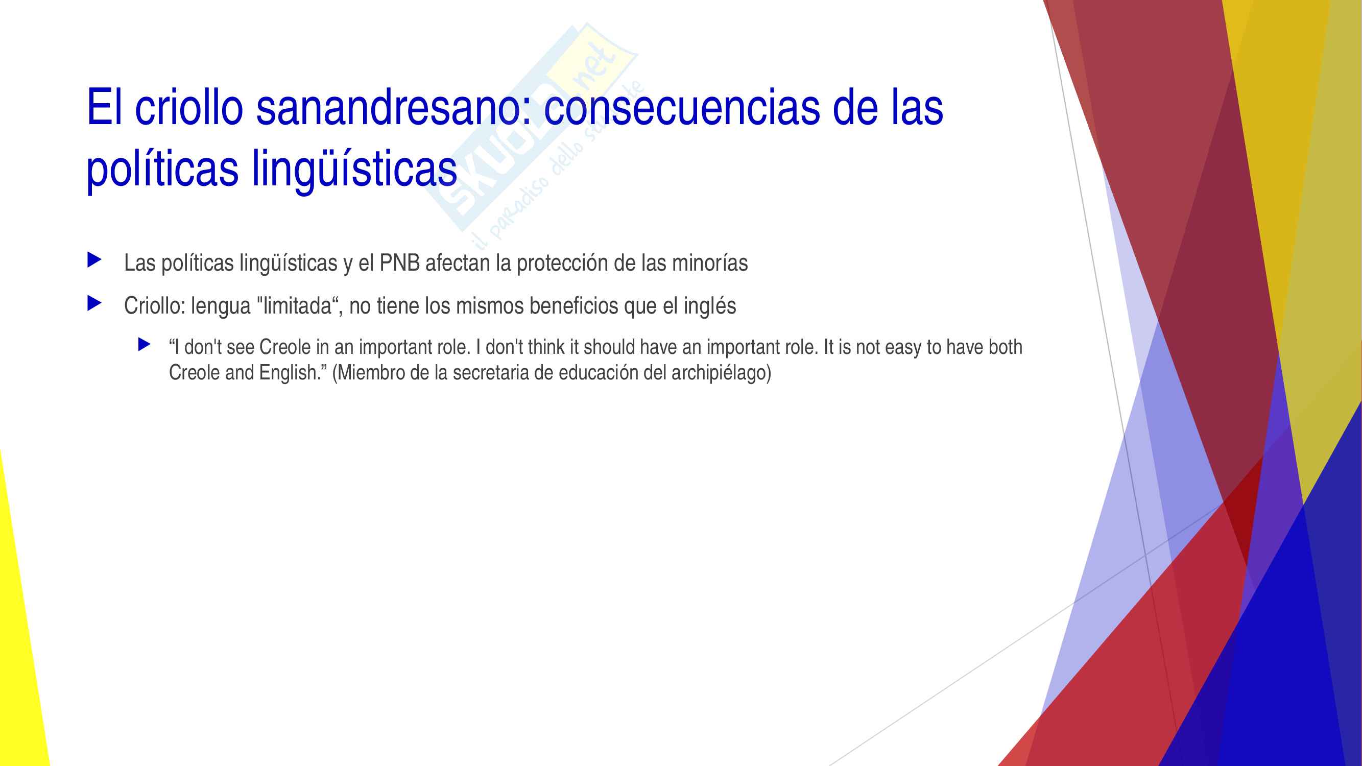 Politicas linguisticas en Colombia Pag. 11