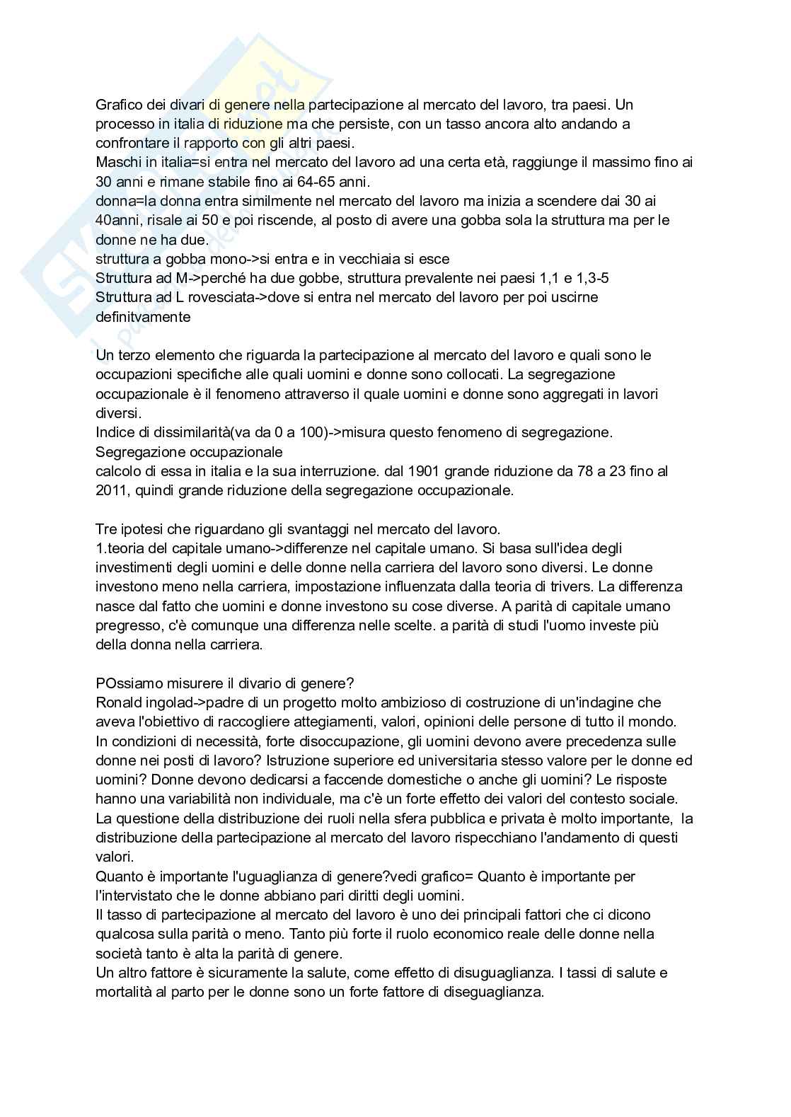 Riassunto esame Sociologia, Prof. Bologna Chiara, libro consigliato Introduzione alla sociologia , Van Tubergen Pag. 21